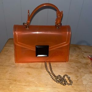 Orange Jelly Purse